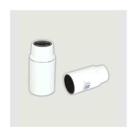 Portalampada in termoplastica Elettrocanali bianco e14 2 a. 250 v.