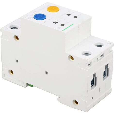 WLAN-Leistungsschalter 40 A 2-polig, 230 V AC, Fernbedienung, Zeitschaltuhr, Echtzeitüberwachung, DIN-Schienenmontage, automatischer Schalter (1/5)