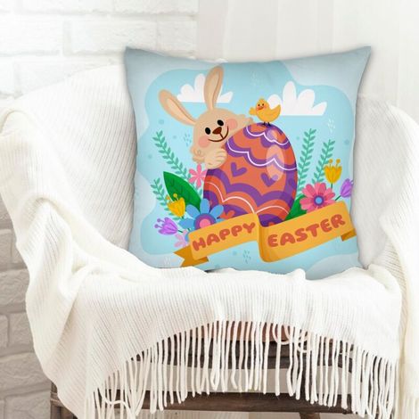 Housse de coussin de salon solide pour chambre à coucher salon décoration de la saint-valentin (1/5)