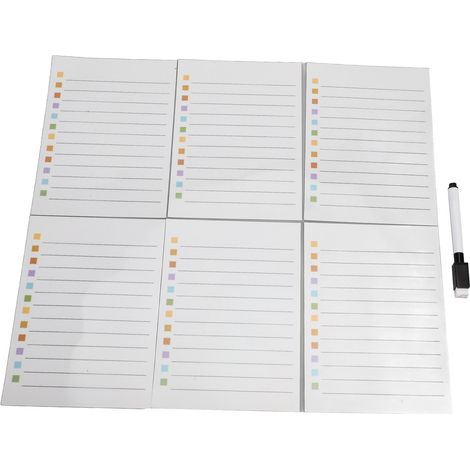 Whiteboard-Aufkleber, abwischbar, wiederverwendbar, abnehmbar, für Tische, Türen, Kühlschränke (1/5)