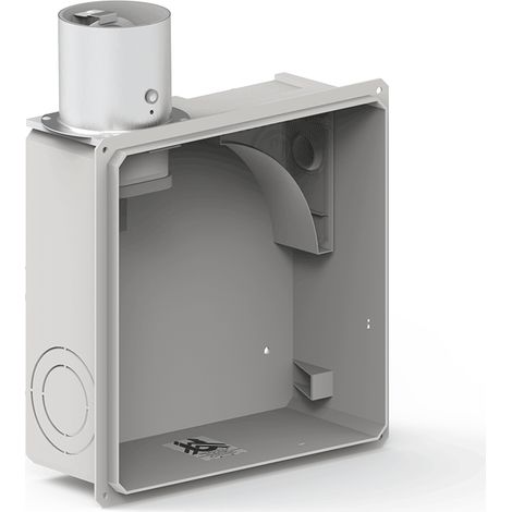 Gehäuse LF/M-UP/BK mit Brandschutzmanschette FLI-VE