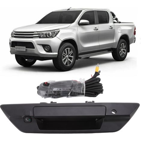 Bedienfeld für den Heckklappengriff mit Rückfahrkamera (schwarz) 690900K350 kompatibel mit Toyota Hilux Revo 2015-2020 (1/5)