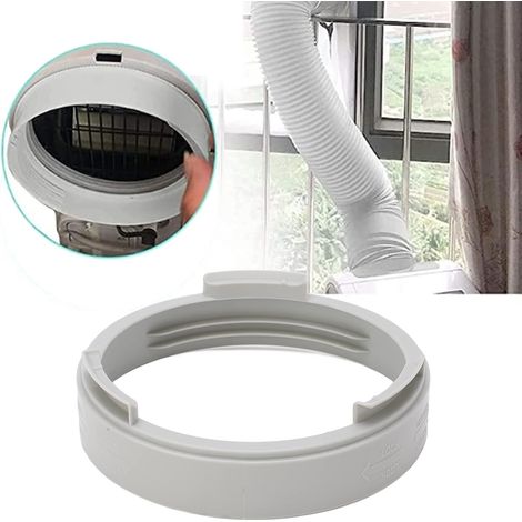 Interface de Tuyau de Conduit D'échappement de Climatiseur Adaptateur, 150mm/5.9in Interface de Rond D'interface Connecteur de Tuyau (1/5)