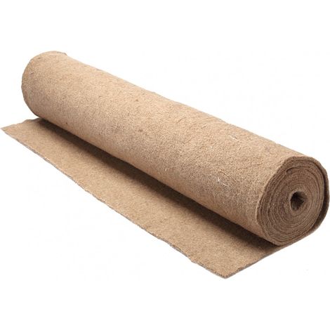 Centrale Brico – Toile de paillage en jute 1000 g/m² – 1.5x1 m – Biodégradable – Protège du gel et de la chaleur (1/2)