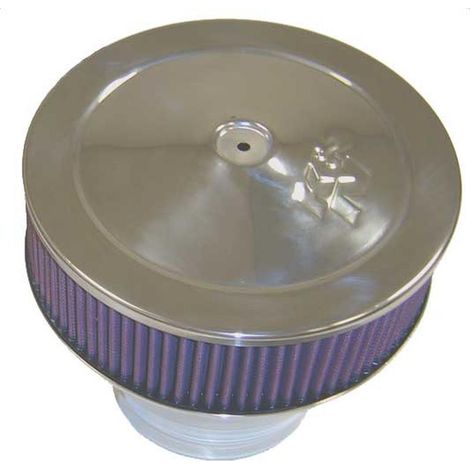 FILTRE TROMPETTE D'ADMISSION 5-1/8 IN 9 DIA 2-3/4 360 OPEN K&N