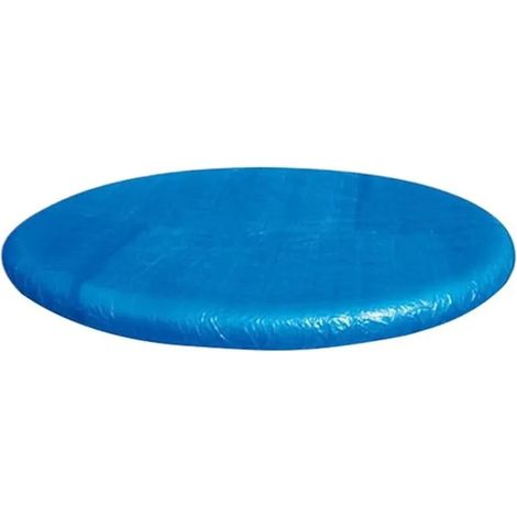 Bâche piscine ronde pliable 244cm imperméable anti-poussière