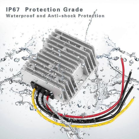 Convertisseur de tension CC étanche 24 V vers 48 V, 5 A, 240 W (2024)
