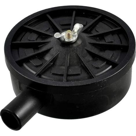 Filtre à air silencieux pour compresseur, filetage extérieur 20 mm, noir (1/5)
