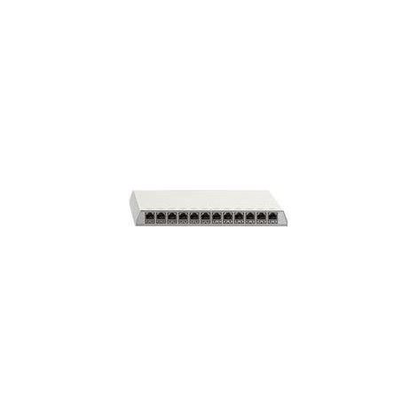 Pannello di permutazione Rutenbeck PP-Cat.6A iso-12 Ap rw 12 porte RJ45 10 Gbit