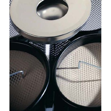 Durable Acero para cenicero (1/2)