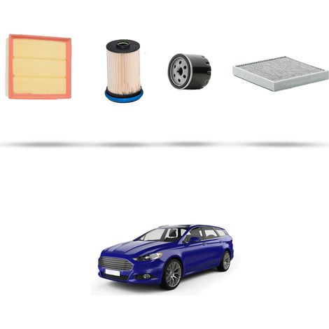 Kit tagliando 4 filtri compatibile con Ford Mondeo V 2.0 EcoBlue 140kw dal 2019 (1/5)