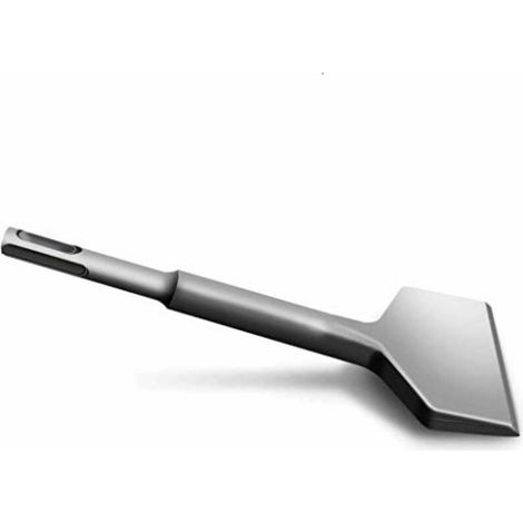 SDS Plus Fliesenmeißel, SDS Fliesenmeißel 165 x 75 x 5 mm, 40CR Fliesenentfernungsmeißel, abgewinkelter Meißel mit rundem Schaft für Fliesenleger von Keramikbodenfliesen (1/5)