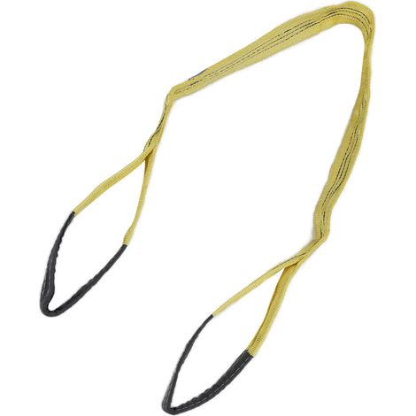 Flaches Hebeband 3T PES Verdicktes Hochfestigkeitsband für Transportzwecke 3 Meter (1/5)