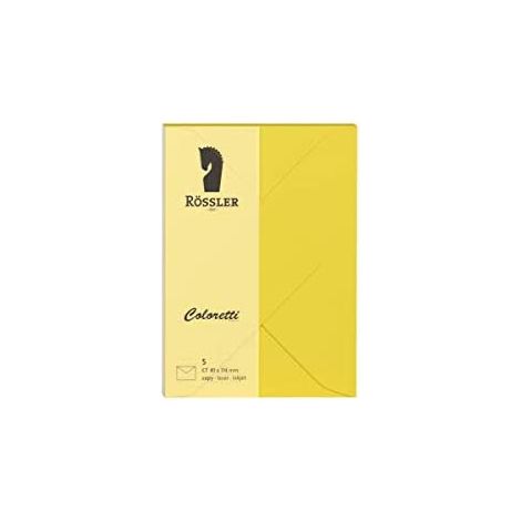 Enveloppe c7 coloretti 5 pcs. jaune (1/3)
