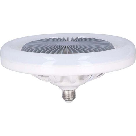 Silent LED Ceiling Fan Light 30W E27 – Ideal for Children's Rooms & Bedrooms, Adjustable, 85–265V