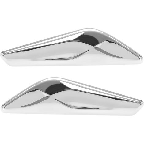 Garnitures Garde-Boue Avant Chromées - 1 Paire - Plastique ABS - Finition Anti-Corrosion - BMW X3 F25 X4 F26 2013-2017 - Côté Droit et Gauche (1/5)