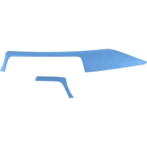 2-teilige schwedische Armaturenbrettabdeckung für Lüftungsschlitze für 3er BMW F30 F31 F34 und 4er BMW F32 F36 (Blau) (1/5)