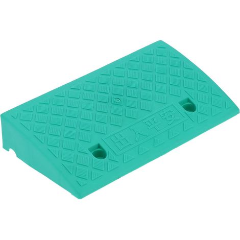 Rampe de trottoir de 9 cm, rampe de Chargement de seuil de rampe Portable pour Les Fournitures de Voiture d'allée Verte (1/5)