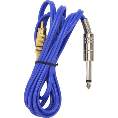 Connecteur RCA pour contour de tatouage, accessoires pour contour de tatouage bleus (1/5)