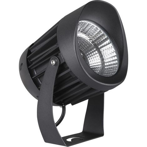Merano Dauphin Vitrine Extérieure Aluminium Noir, Verre LED 20W 1500Lm 3000K IP65