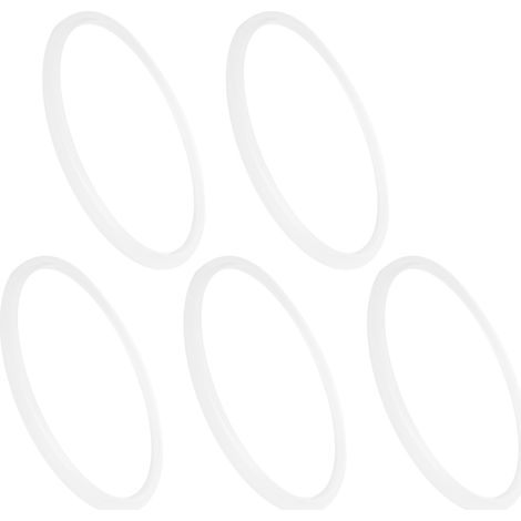 Set mit 5 universellen, transparenten Edelstahl-O-Ringen für Schnellkochtöpfe, 26 cm (1/5)