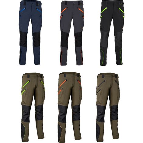 Pantaloni da lavoro invernali Cofra Velten - 46 (EU) - Nero