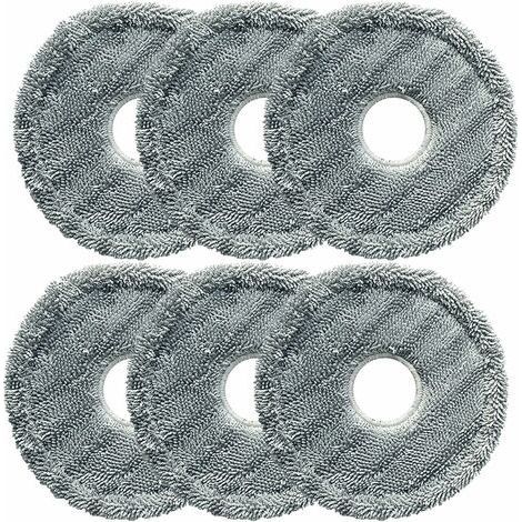 BUNTHAUS Serpillère électrique pour aspirateur Dyson V7 V8 V10 V11 - Chiffons de nettoyage en microfibre avec 6 tampons de nettoyage (1/4)