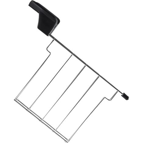 Porte-toast en acier inoxydable, 13,5 x 13, support pour grille-pain, pour un usage domestique, la pâtisserie et l'organisation de la cuisine.-AquaForge (1/4)