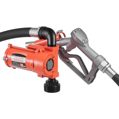 Pompe à Carburant 12V DC 57 L/min avec Kit en Fonte, Tuyau de Décharge et Protection Surchauffe pour Essence et Diesel (1/5)