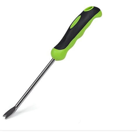 Désherbeur manuel, outil de désherbage manuel, désherbeur manuel, avec poignée, utilisé pour désherber et ameublir les fossés, longueur 34 cm