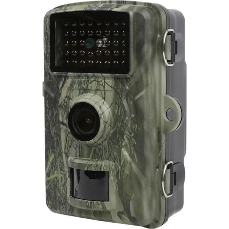 Caméra Faune Sauvage Mini Caméra De Faune Avancée 16MP-vidéo 1080P, Vision Nocturne, Détection Mouvement, Suivi Extérieure Étanche Surveillance Fiable Précise (1/5)