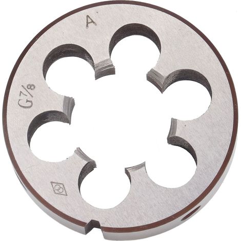 Rundgewinde G 7/8 aus legiertem Stahl zum manuellen Gewindeschneiden in Eisen-, Stahl- und Aluminiumrohren (1/5)