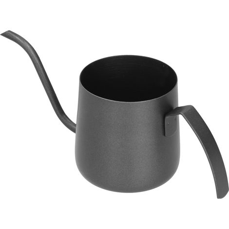 Bouilloire Gooseneck 304 Inox PTFE avec Graduations Intérieures pour Café à Verser 250ml Noir – Pot à Café avec Contrôle de Flux Pour Maison (1 Bouilloire) (1/5)