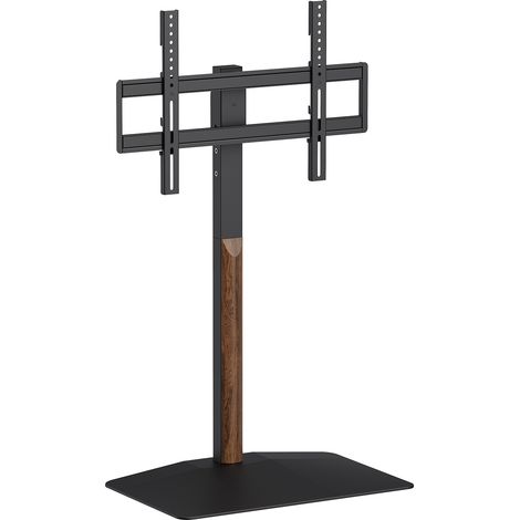 Support TV sur pied pour écran 32"-85", finition bois