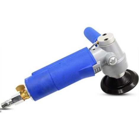 3" 4" 5" Ponceuse d'alimentation en Eau pneumatique Tenue dans la Main for Le Granit de marbre de Pierre Humide de polisseur d'air de tuile en métal de Pierre(4 inch) (1/2)