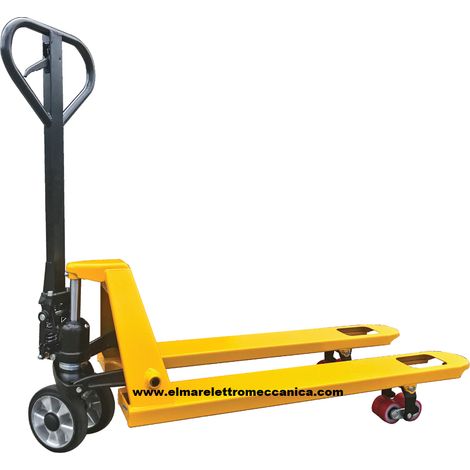 LEPORIS Transpallet 2500 Kg doppi rulli Professionale 160x48 mm
