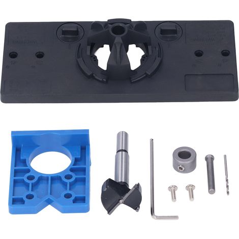 de perçage pour scie cloche de 35 mm guide de perçage jeu de (1/5)