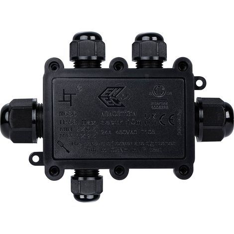 Caja De Conexión Impermeable M20 - 5P - IP68 - 0.5-2.5mm² -