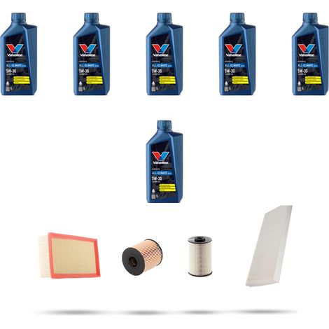 Kit tagliando 4 FILTRI e 6L OLIO compatibile con Citroen C8 2.0 HDi 120kw dal 2010 (1/5)