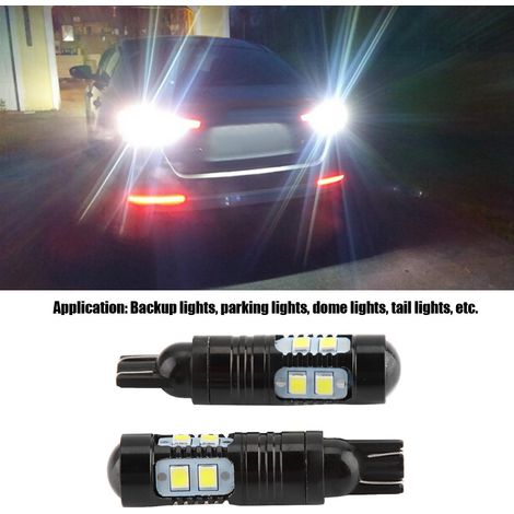 2 pièces Ampoule LED 50W 921/912 T10/T15 Blanc Xénon 6000K pour Feux Anti-Brouillard et Recul (1/5)
