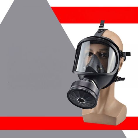 Gas mask respirator mask, military anti-fog treatment filter, air dust mask, for painting, dust, gas mask (1/5)