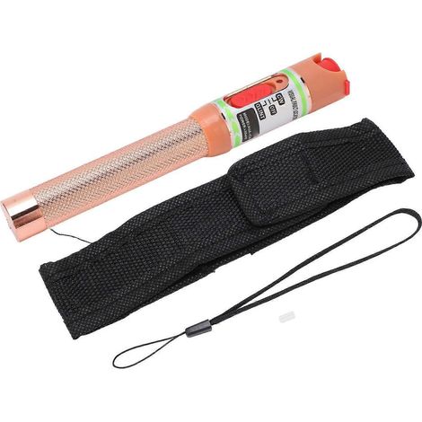 Stylo de localisation visuelle des défauts en alliage d'aluminium étanche avec localisation précise (VFL, lumière rouge, portée 30 km, 30 mW) (1/4)