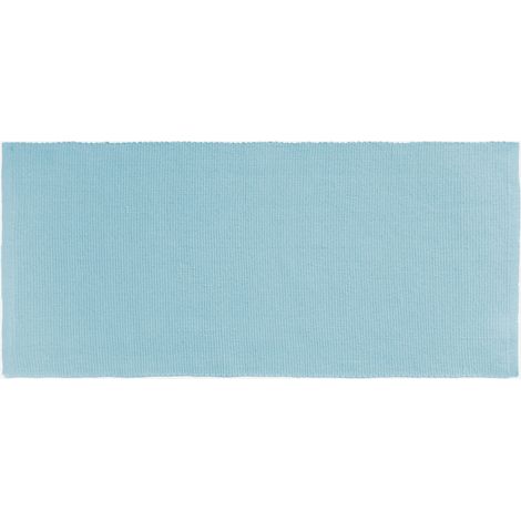 ESTERILLA YOGA ALGODÓN ORGÁNICO AZUL CLARO 80X200 CM