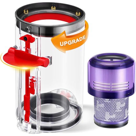 Aspirateur Bac à poussière Dyson V11 V15 SV14 SV15 SV17 SV22, bac grande capacité HEPA, pièces 970050-01/965443-01 (1/5)