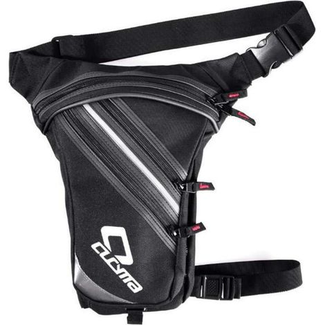 Motorrad Oberschenkel Tasche aus Canvas mit reflektierenden Details (1/5)