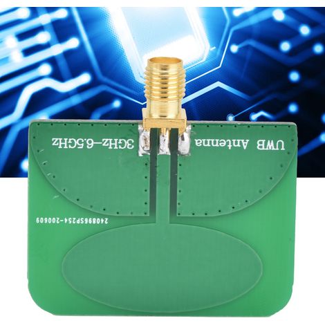 Antenne omnidirectionnelle 3 GHz-6,5 GHz avec connecteur SMA femelle pour antenne UWB (1/5)