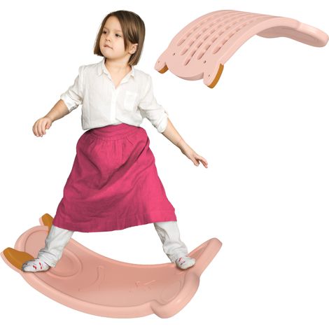 Balance Board for Kids Balance Training & Sensory Play-Pink (1/5)