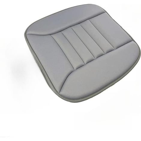 Coussin de siège auto gris en mousse à mémoire de forme, soutien confortable antidérapant universel pour voiture (1/5)