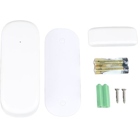 Porte Fenêtre Alarme Maison Hôtel Intelligent Capteur Magnétique Détecteur Sécurité Anti Vol Compatible Tuya (1/5)