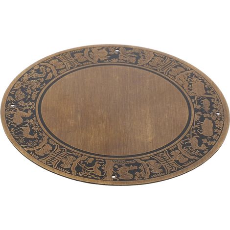 Plaque arrière décorative vintage du zodiaque chinois pour boîtes (1/5)